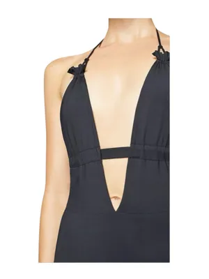 new Tavik x Anthropologie ☀︎︎ Emme Plunge One Piece Swimsuit ☀︎︎ Black ☀︎︎ M ☀︎︎ thumbnail 13