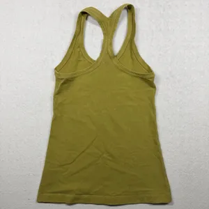 Lululemon Cool Racerback Racerback Tank Top Olive Green Women’s XS thumbnail 2