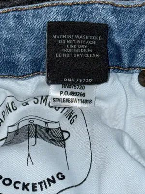 Buckle Black Fit No 53 Skinny Stretch Jeans Light Wash Mid Rise 29x30 BBW11401S thumbnail 10