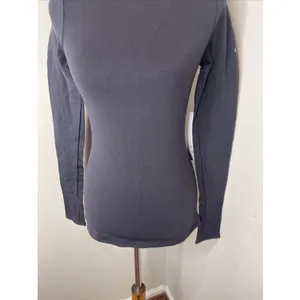 New Alo Airbrush Winter Warm Nocturne Long Sleeve Black Small S thumbnail 7
