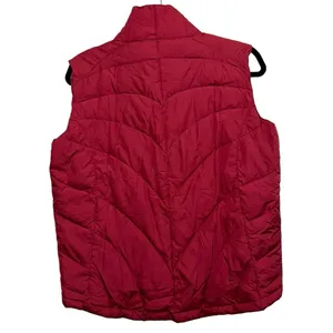 Cabela's Goose Down Puffer Vest Pink Quilted Zip Up Lightweight Outdoor Women's Small‎ thumbnail 3