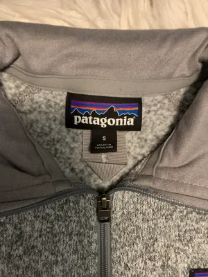 Patagonia Gray Patigonia Half-Zip Jacket thumbnail 3