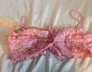Tiger Mist BNWT  pink floral top thumbnail 7