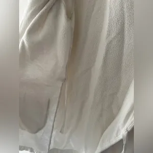 Aerie Y2K Old Logo White‎ Hooded Bath Robe thumbnail 3