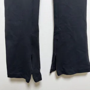 Maeve Women Pants 4 Black Anthropologie Slim Leg Flare Ankle Zip Trousers‎ thumbnail 2