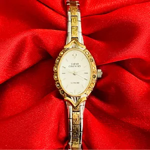 Sarah Coventry Gold Silver Tone Ladies Watch‎ for repair thumbnail 6