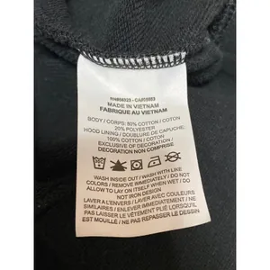 Nike Black Floral Embroidered Hooded Hoodie Long Sleeve Sweatshirt Top Size XL thumbnail 5