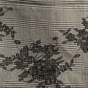 ZARA‎ Trafaluc Collection Plaid Lace Trim Mini Skirt Women Size L thumbnail 2