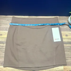 Lululemon Scuba High Rise Mini Skirt NWT Size XL (TPTC) LW8ALSS thumbnail 7