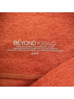 Beyond Yoga Spacedye Caught In The Midi High Waisted Legging Warm Clay Heather thumbnail 5