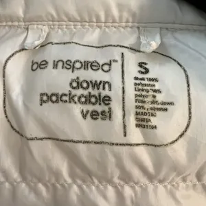 Be Inspired Packable Down Vest‎ Small Puffer Quilted thumbnail 3