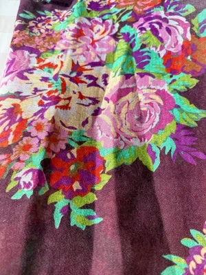 Floral Scarf Multi thumbnail 4