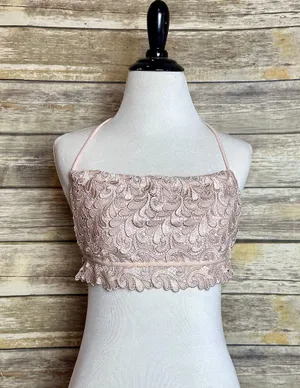 Love & Lemons Naples Lace Bikini Top Size Small thumbnail 4