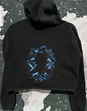 Harry Potter Forbidden Forest Experience Crop Hoodie thumbnail 1
