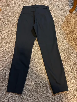 H&M Dress Pants Black Skinny Mid-Rise thumbnail 1