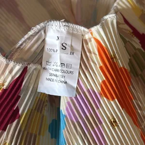 Women’s Colorful Ruched V-Neck Geometric Patterned Maxi Dress Size S NEW thumbnail 7