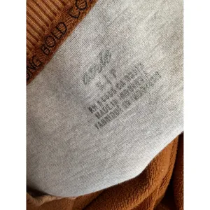 Aerie‎ Fleece Crewneck Sweatshirt French Terry Burnt Orange Ginger Relaxed Sz S thumbnail 6