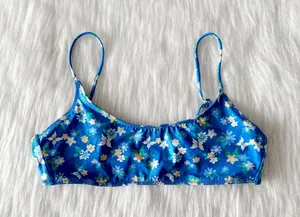 PacSun NWOT Swim Floral Bikini Top thumbnail 1