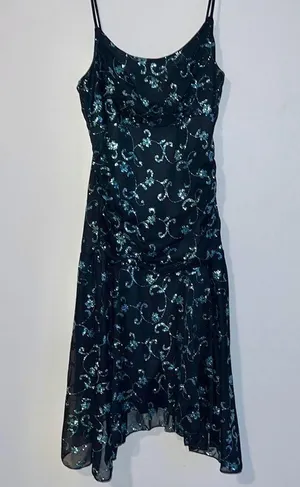 Vintage 90s/Y2K Vanity Glitter Dress thumbnail 2