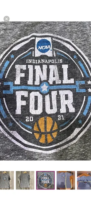 NCAA FINAL FOUR TEE 2021 thumbnail 3