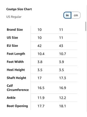 NEW Coutgo Knee High Low Chunky Heel Round Toe Tall Boots 11 thumbnail 6