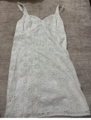 Abercrombie & Fitch eyelet mini dress size xs thumbnail 1