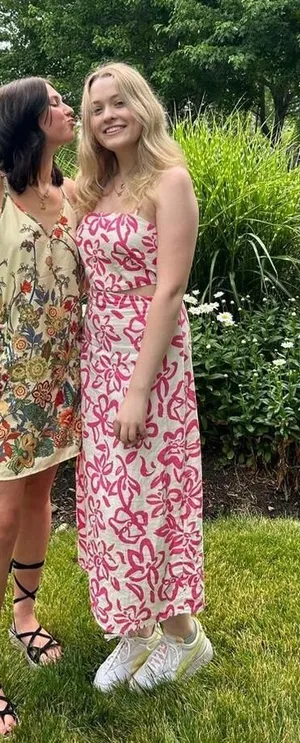 Mango Women's Multi and Pink Dress thumbnail 1