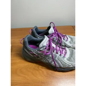 ASICS‎ Gel-Venture 6 Womens Trail Running Shoes Grey Purple 1012A504 Size 9.5 thumbnail 7