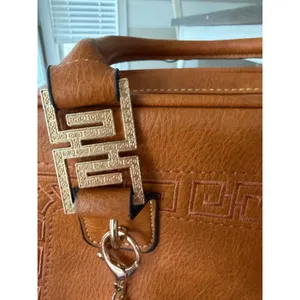 Montana West Top Handle Satchel Bag Crossbody Strap Boho Western Cognac Rustic thumbnail 3