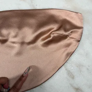 Natalie Rolt Meeka Silk Crop Strapless Top Rose Gold Womens Size 1 US Small thumbnail 11