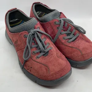 Dansko Elisa Maroon Suede Oxford Sneakers 37 Confort thumbnail 2