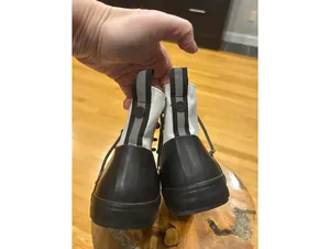Hunter for Target Canvas Dipped White Ankle Rain Boots M7/W9 thumbnail 4