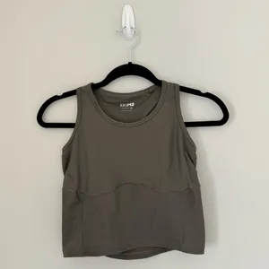 SKIMS Performance Racerback Tank Gunmetal thumbnail 3