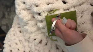 Tory Burch Silver Bangle Bracelet thumbnail 3
