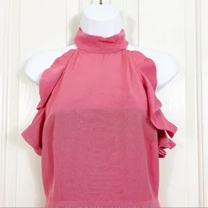 ELLIATT Revolve Chord Ruffle‎ Mini Valentine Dress Size S thumbnail 6