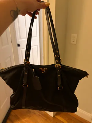 Prada Nylon Tote Bag thumbnail 2