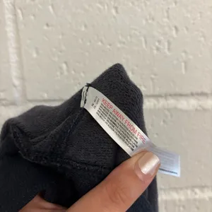 Anthropologie daily practice navy blue cropped soft pants thumbnail 5