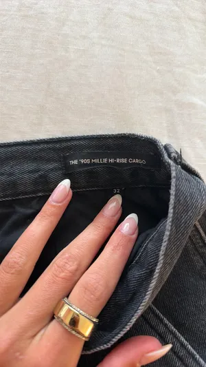 The Denim Forum aritzia the 90’s Millie hi-rise Cargo thumbnail 3