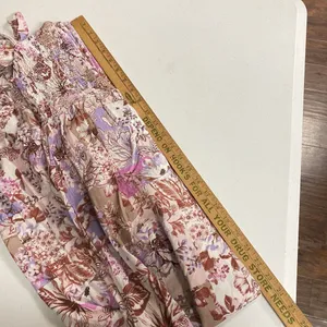 No Comment Women’s floral smocked tie shoulder midi dress small thumbnail 8