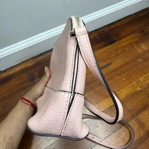 kate spade Pale Pink Pebbled Leather Crossbody thumbnail 4