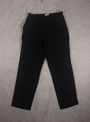 Aritzia Babaton Conan‎ Trouser Pants Womens 4 Stretch Mid Rise Black Pull On thumbnail 1
