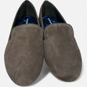 Birdies Starling slip on gray suede flats women’s size 7 thumbnail 1