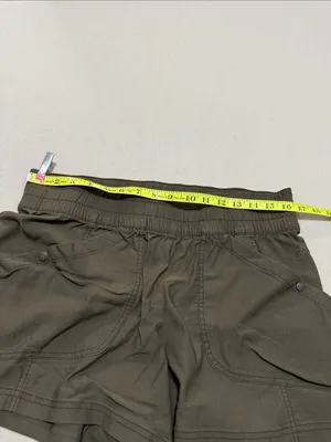 Avalanche Olive Women's Elastic-Waist Athletic Shorts thumbnail 6