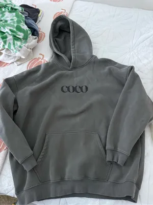 Men's Hoodie Sweatshirt - Charcoal Gray thumbnail 1