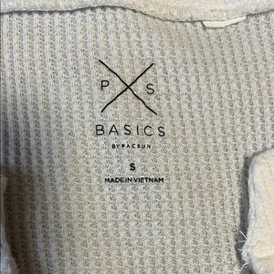 PacSun White Long Sleeve Tee thumbnail 4