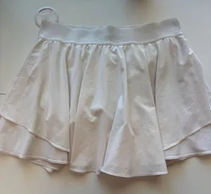Lululemon Court Rival High-Rise Skirt Women 10 White Athletic Tennis Skort thumbnail 1