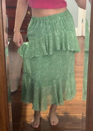 Floral Maxi Skirt thumbnail 4