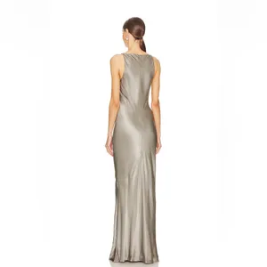 Shona Joy La Lune High Neck Cowl Maxi Dress‎ Sage thumbnail 2