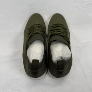 J/Slides Urban‎ Sport Knit Sneakers Olive Green Lightweight Shoes Size 7.5 thumbnail 6