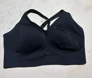 Nike alate Black Sports Bra dri-fit XL thumbnail 1